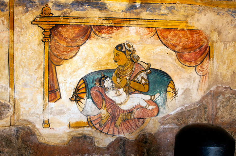 South India Tours Ancient mural